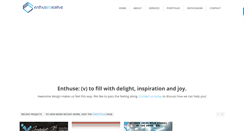 Desktop Screenshot of enthusecreative.com
