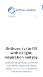 Mobile Screenshot of enthusecreative.com